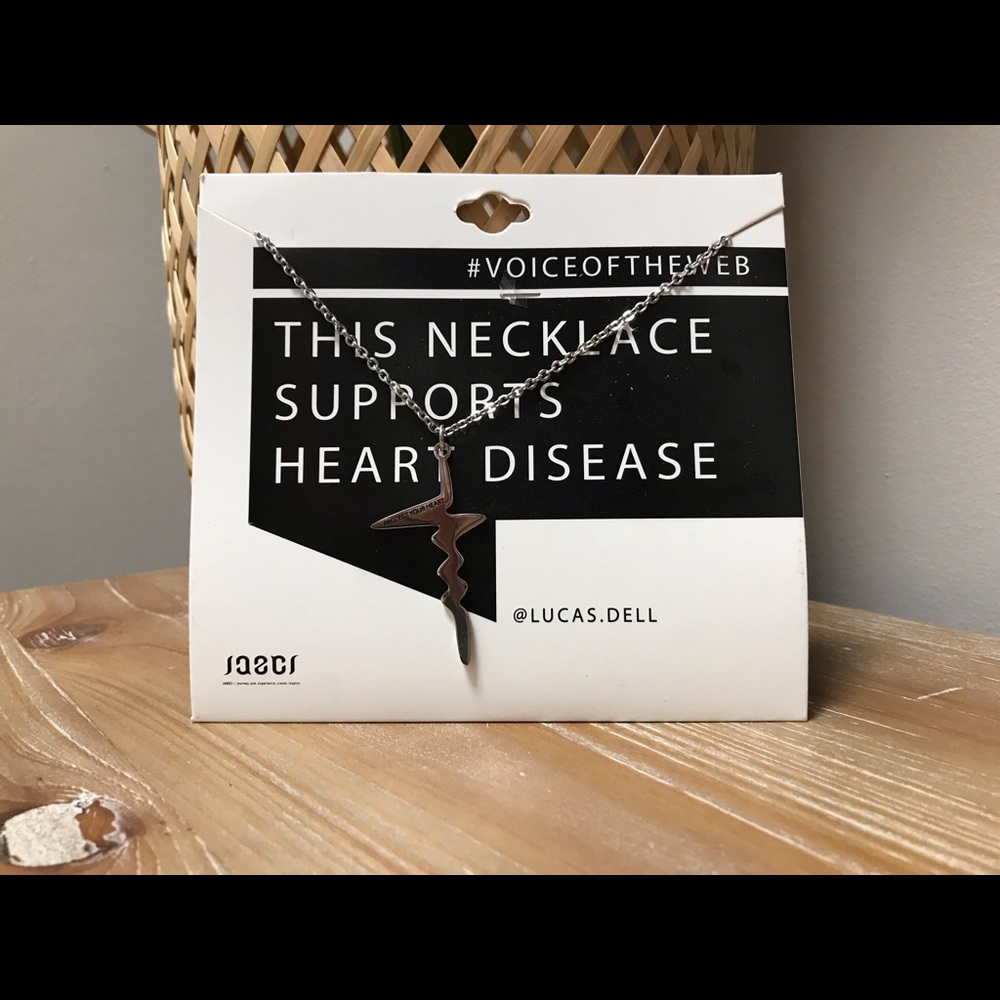 Support Heart Disease Necklace.